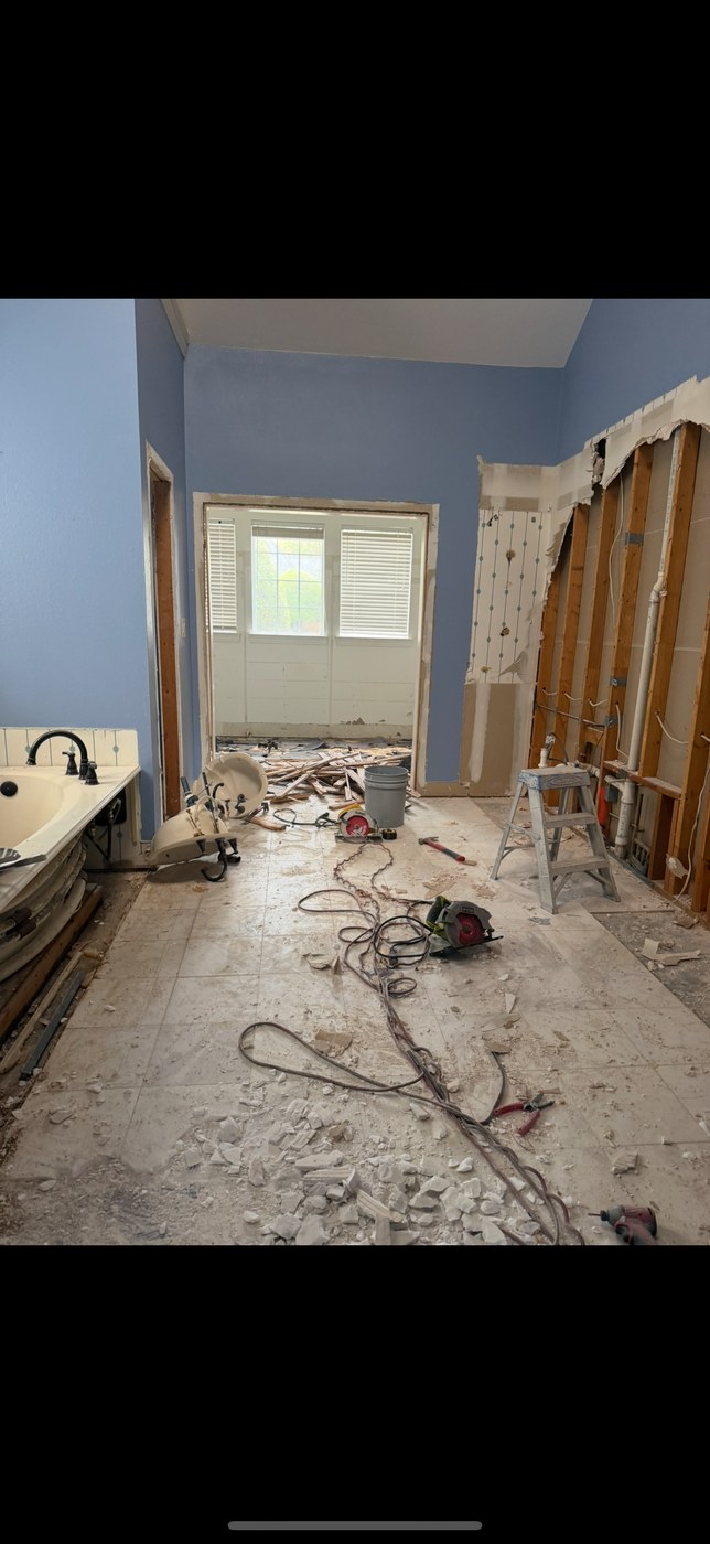The Whitfield Primary Bath — before